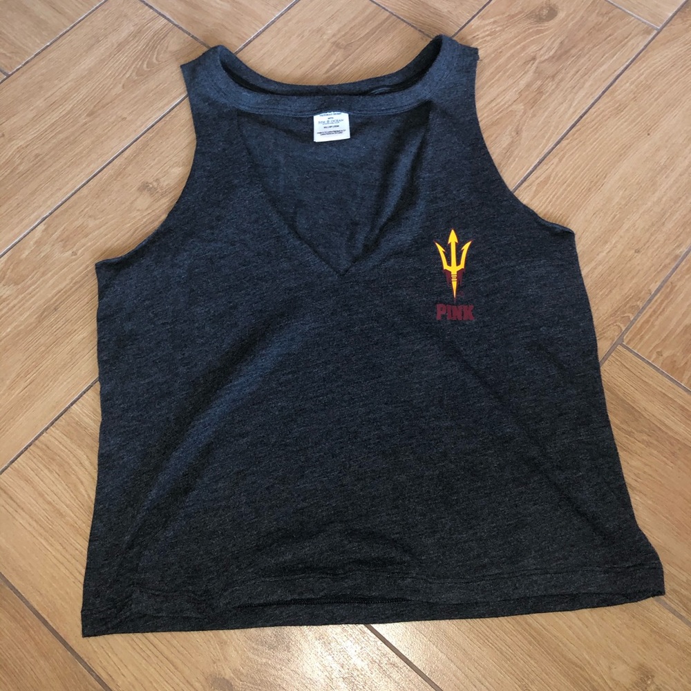 PINK ASU crop top